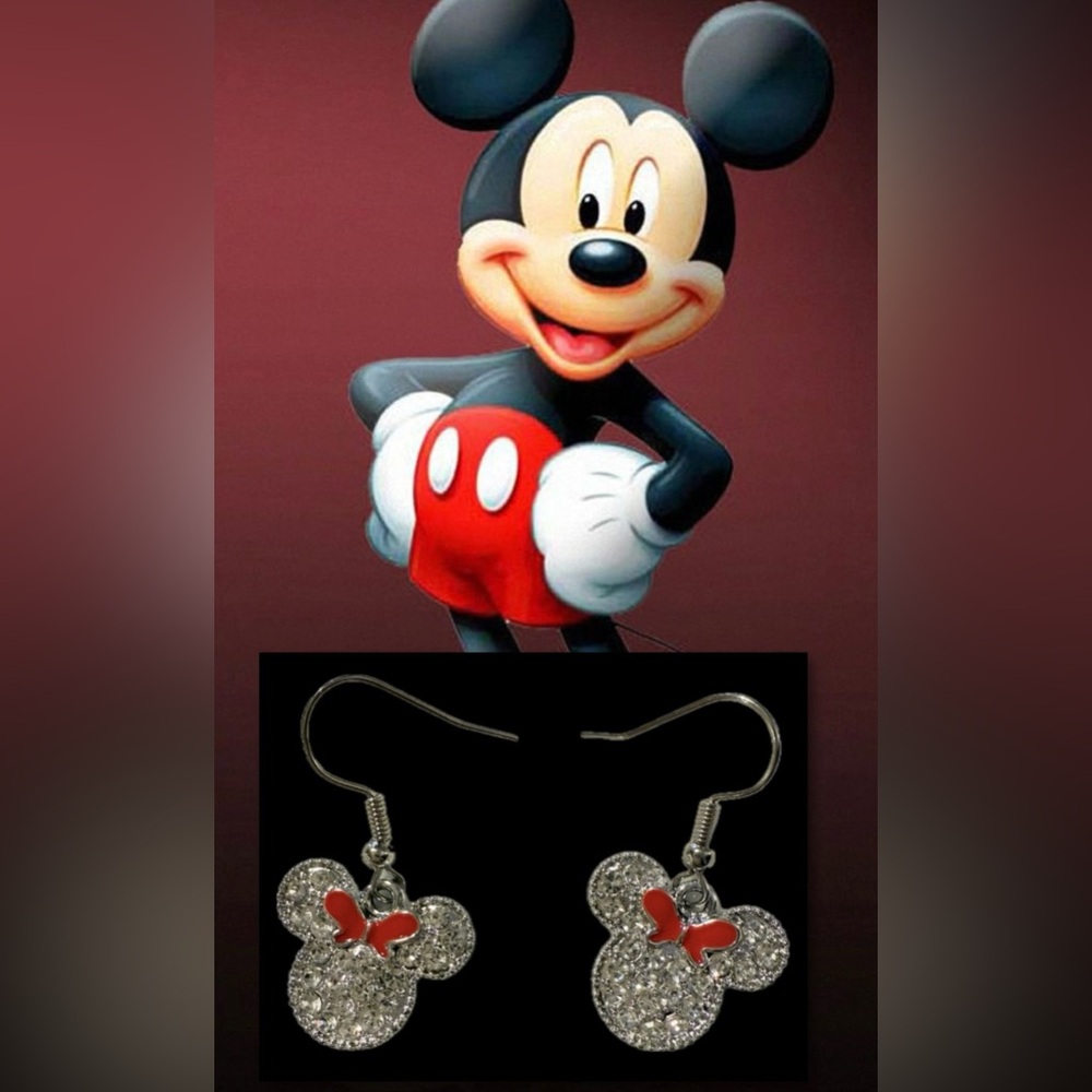 $3 🐭Mouse Earrings🐭New🐭Stirling Silver Coated Hooks🐭$3 WHEN BUNDLED WITH 3 OR MO